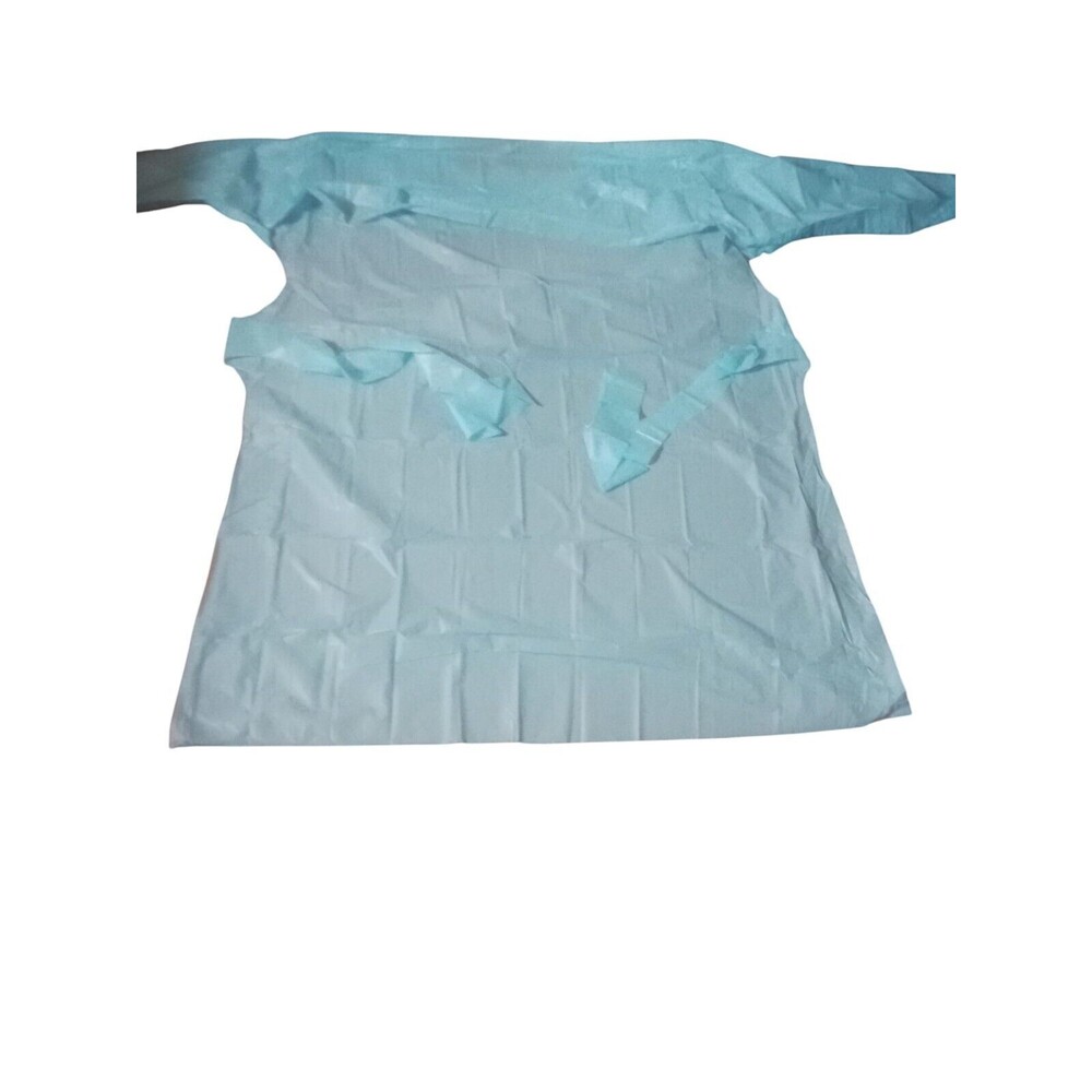 Adult Blue‎ Unisex Isolation Gowns Set Of 19